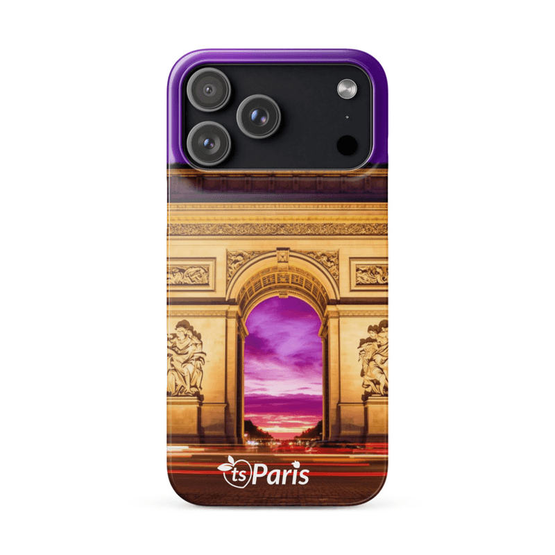 tsgabrielle® • Paris - Arc de Triomphe • Snap Case Compatible with iPhone® • Latest Models mockup 82