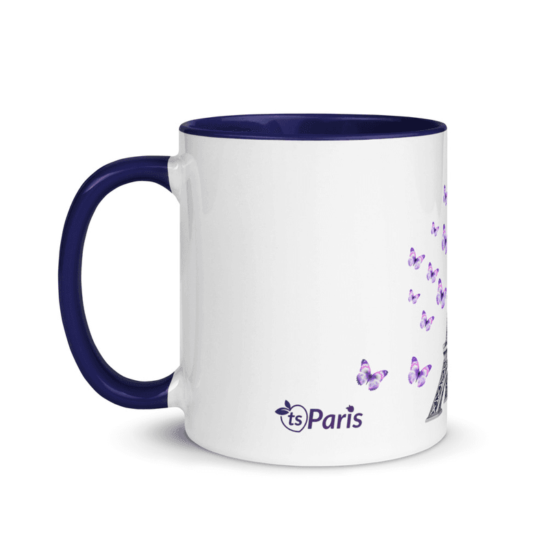 tsgabrielle® • Paris - La Tour Eiffel • Mug With Color Inside • Ceramic • 11 oz mockup 2
