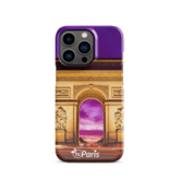 tsgabrielle® • Paris - Arc de Triomphe • Snap Case Compatible with iPhone® • Latest Models mockup 32