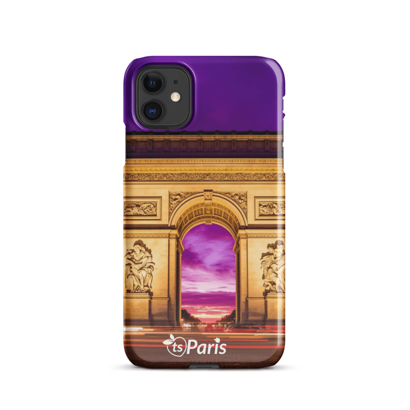 tsgabrielle® • Paris - Arc de Triomphe • Snap Case Compatible with iPhone® • Latest Models mockup 2
