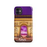 tsgabrielle® • Paris - Arc de Triomphe • Snap Case Compatible with iPhone® • Latest Models mockup 3