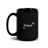 tsgabrielle® • Paris • Glossy Mug • Black • Ceramic • 2 Sizes mockup 9