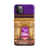 tsgabrielle® • Paris - Arc de Triomphe • Snap Case Compatible with iPhone® • Latest Models mockup 11