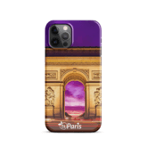 tsgabrielle® • Paris - Arc de Triomphe • Snap Case Compatible with iPhone® • Latest Models mockup 20