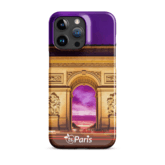 tsgabrielle® • Paris - Arc de Triomphe • Snap Case Compatible with iPhone® • Latest Models mockup 59