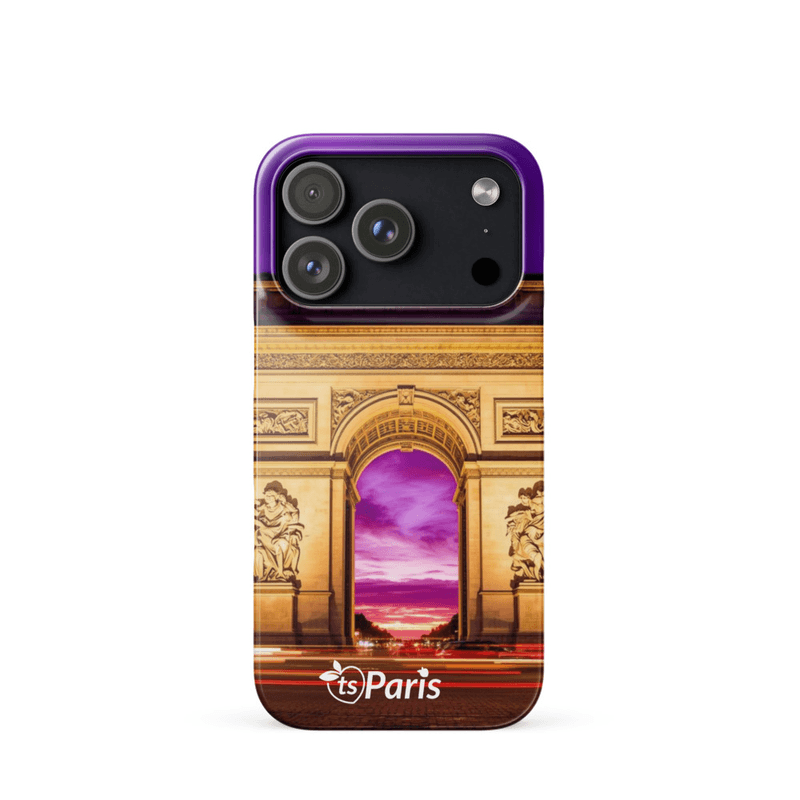 tsgabrielle® • Paris - Arc de Triomphe • Snap Case Compatible with iPhone® • Latest Models mockup 79
