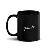 tsgabrielle® • Paris • Glossy Mug • Black • Ceramic • 2 Sizes mockup 3