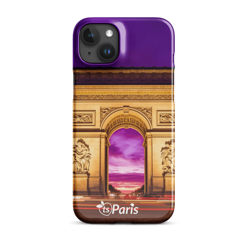 tsgabrielle® • Paris - Arc de Triomphe • Snap Case Compatible with iPhone® • Latest Models mockup 52