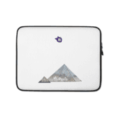 tsgabrielle® • Paris - The Louvre Pyramid • Laptop Sleeve • 2 Sizes - 13" and 15" mockup 3