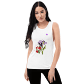 tsgabrielle® • For Her • TransFLOWer™ • Muscle Tank • White mockup 3