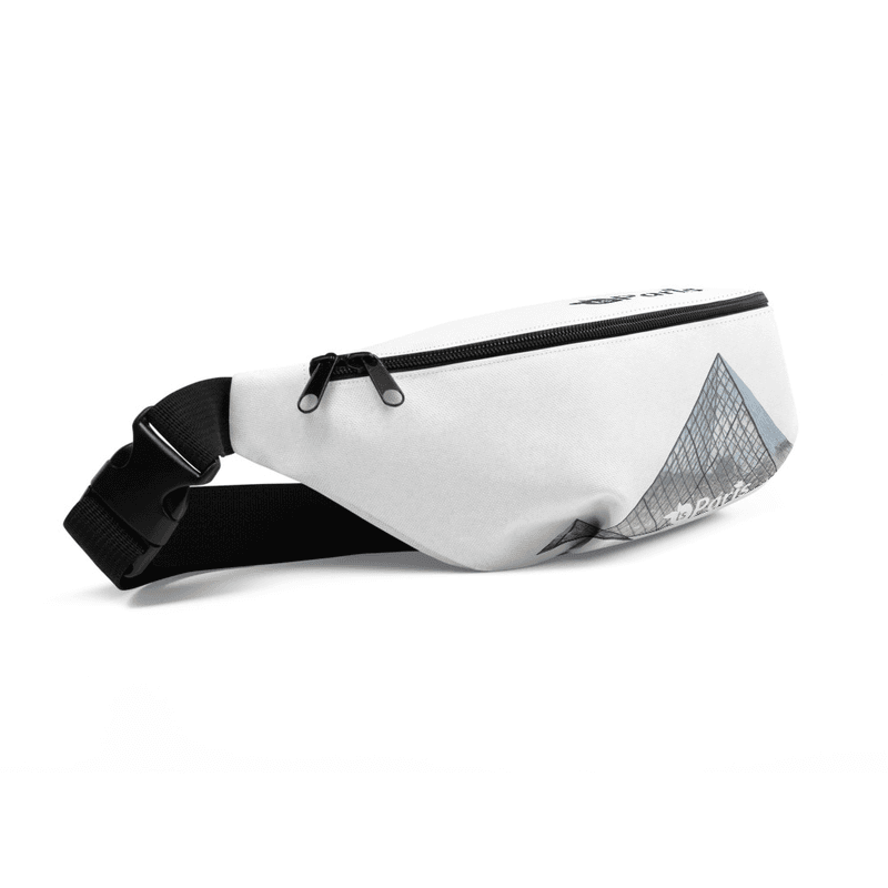 tsgabrielle® • Paris - The Louvre Pyramid • Fanny Pack • 2 Sizes