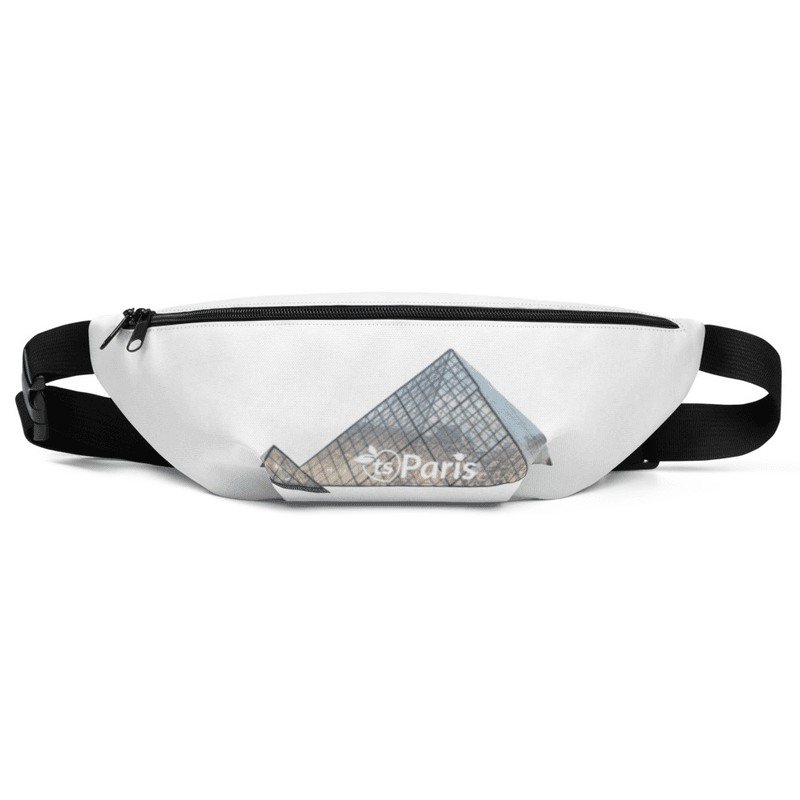tsgabrielle® • Paris - The Louvre Pyramid • Fanny Pack • 2 Sizes mockup 2