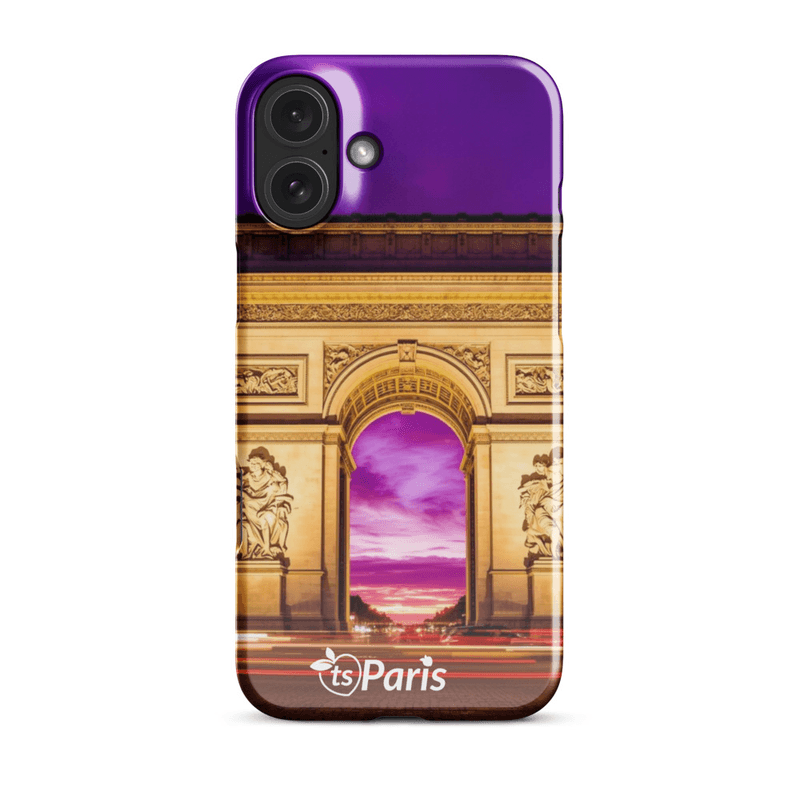 tsgabrielle® • Paris - Arc de Triomphe • Snap Case Compatible with iPhone® • Latest Models mockup 64
