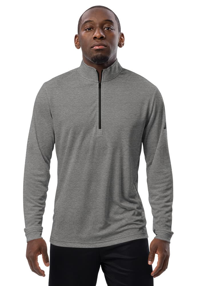 adidas® x tsgabrielle® • For Him • Quarter Zip Pullover • Dark Colors mockup 28