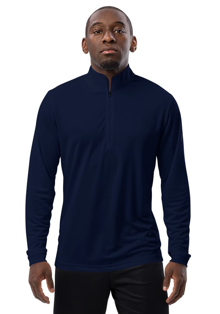 adidas® x tsgabrielle® • For Him • Quarter Zip Pullover • Dark Colors mockup 20