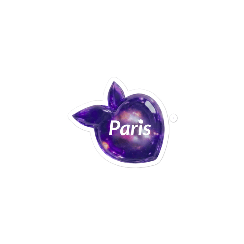 tsgabrielle® • Paris • Sticker • Bubble-Free • One Size