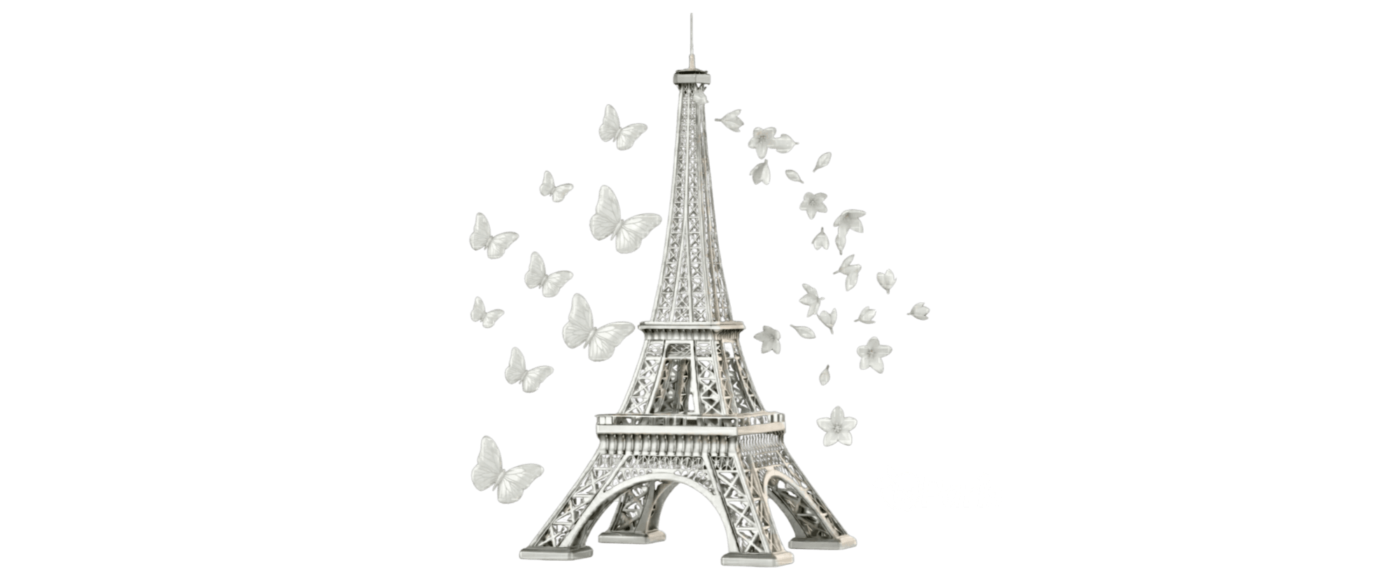 CamelBak® Eddy® by tsgabrielle® • Paris - La Tour Eiffel • Sports Water Bottle • Flip Straw • 4 Colors • 25 oz