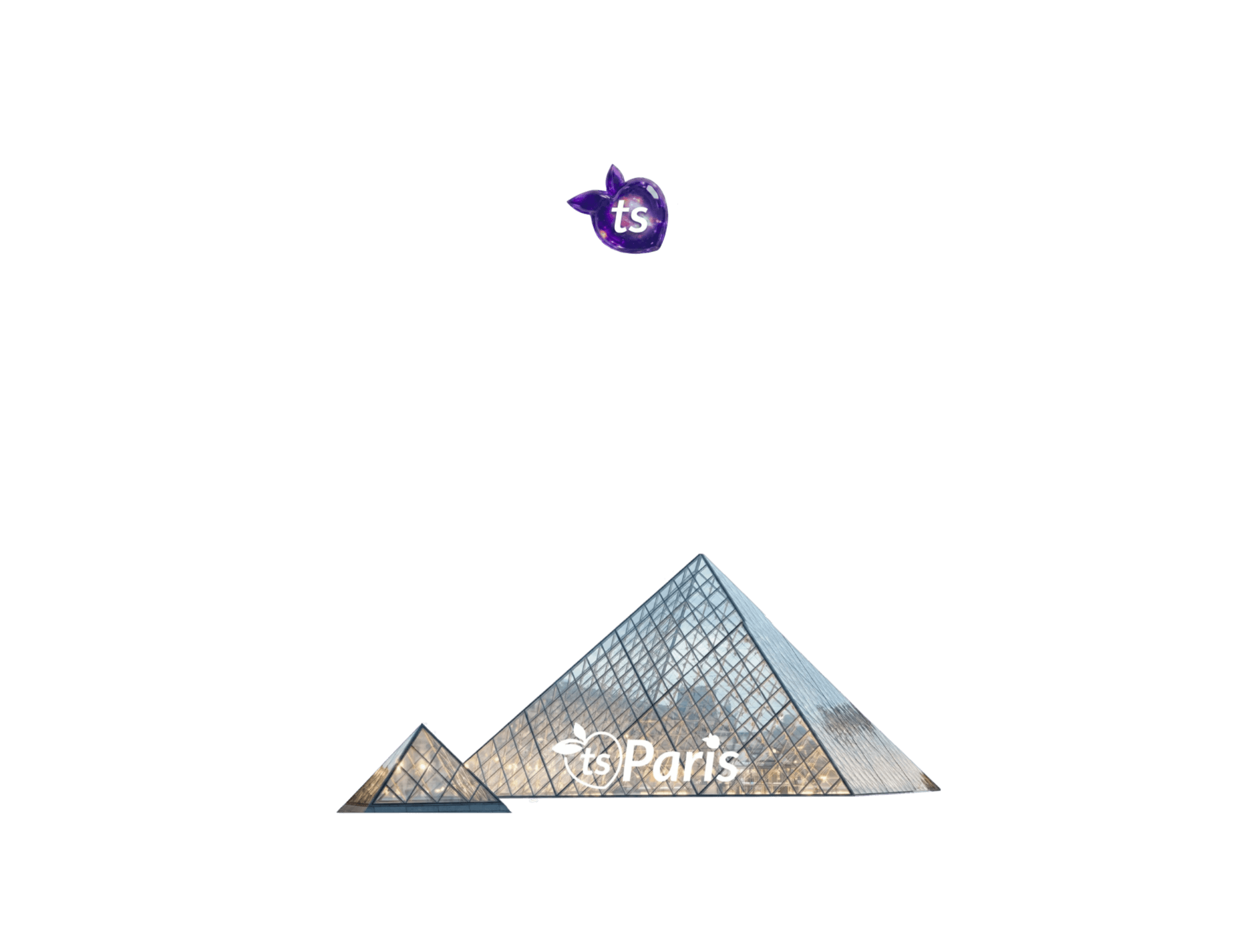 tsgabrielle® • Paris - The Louvre Pyramid • Laptop Sleeve • 2 Sizes - 13" and 15"