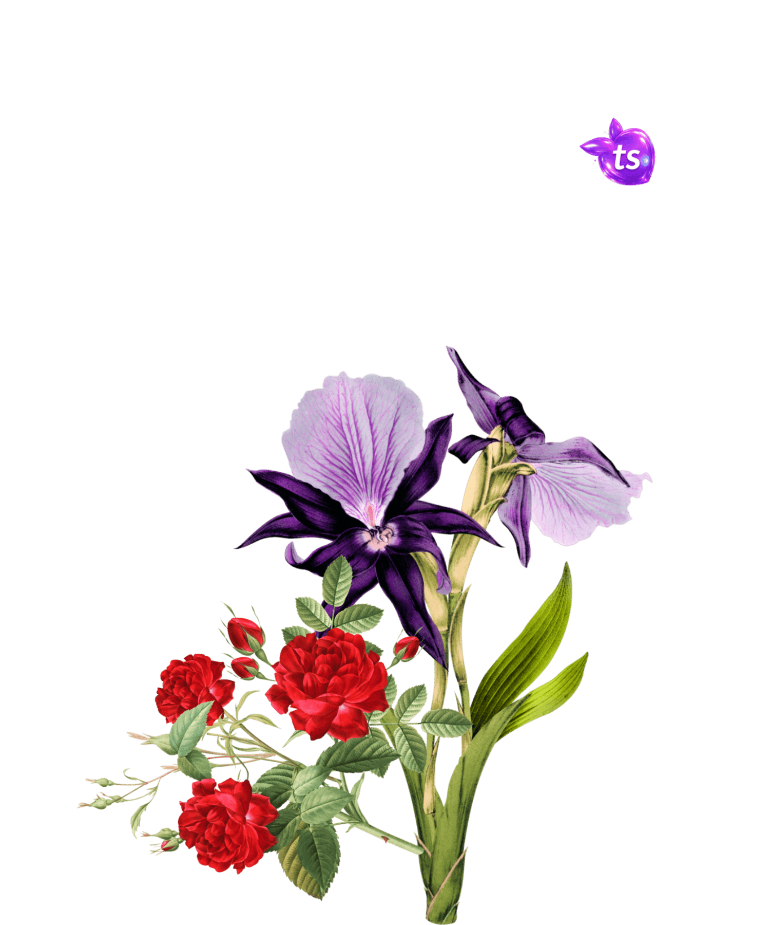 tsgabrielle® • For Her • TransFLOWer™ • Muscle Tank • White