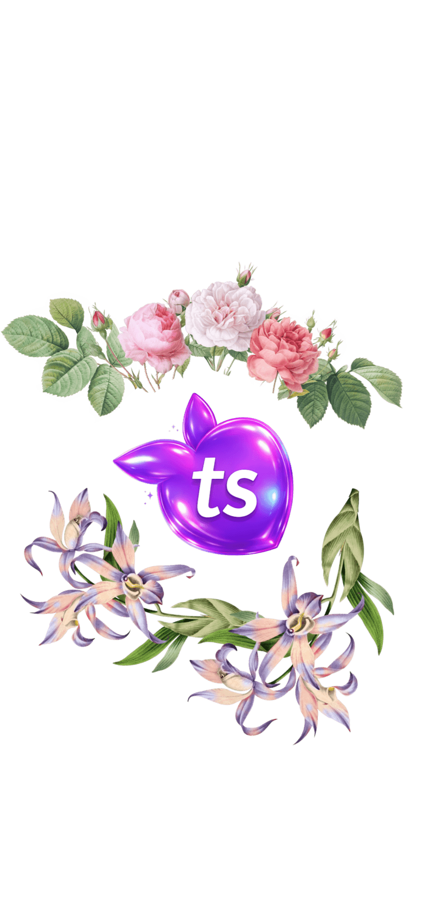 tsgabrielle® • TransFLOWer™ • Case Compatible with iPhone® • Clear • MagSafe® • Latest Mode