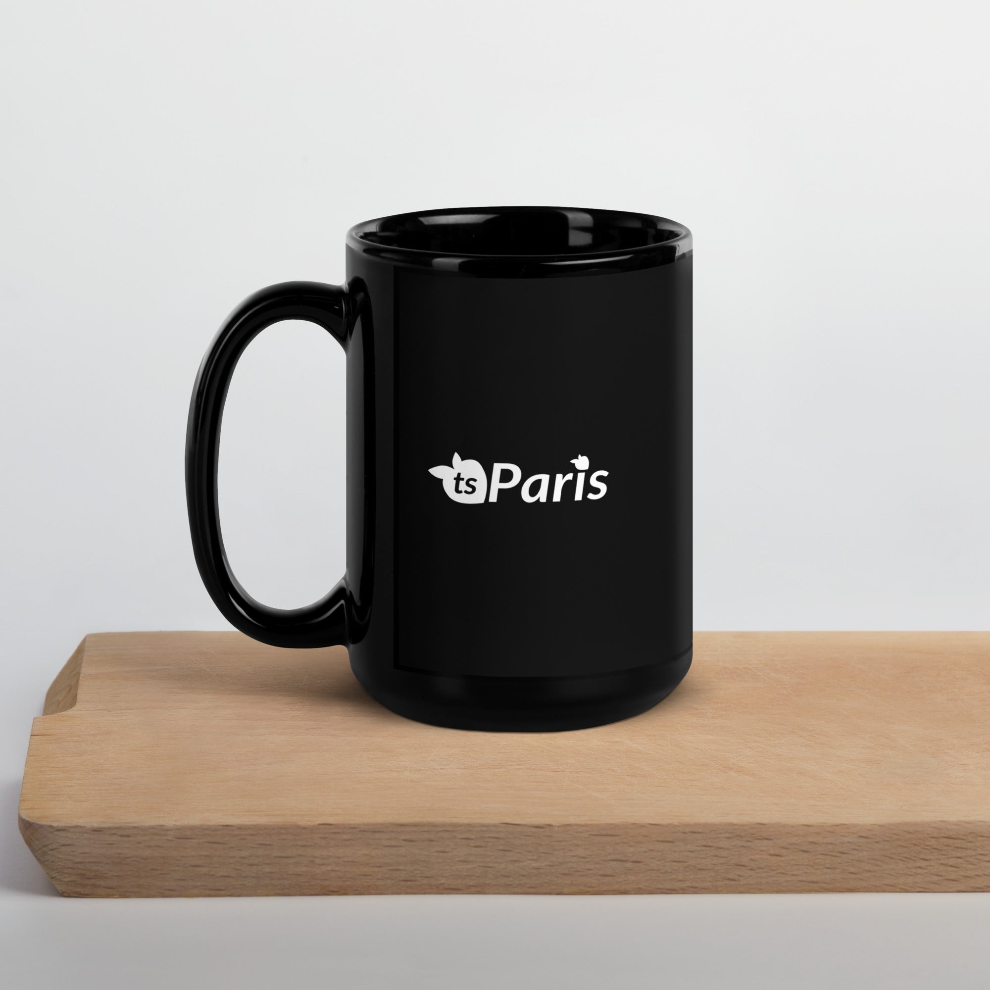 tsgabrielle® • Paris • Glossy Mug • Black • Ceramic • 2 Sizes