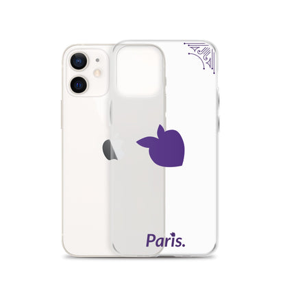 tsgabrielle™ • tsgabrielle™ • Clear Case Compatible with iPhone® (Paris) • Mobile Phone Cases • Clear Case Compatible with iPhone® (Paris) • TSG3 - PA01 - 2400008F1 •