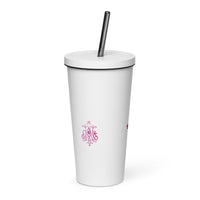 tsgabrielle® • Paris - Marie Antoinette • Tumbler • Stainless Steel • White • 20 oz