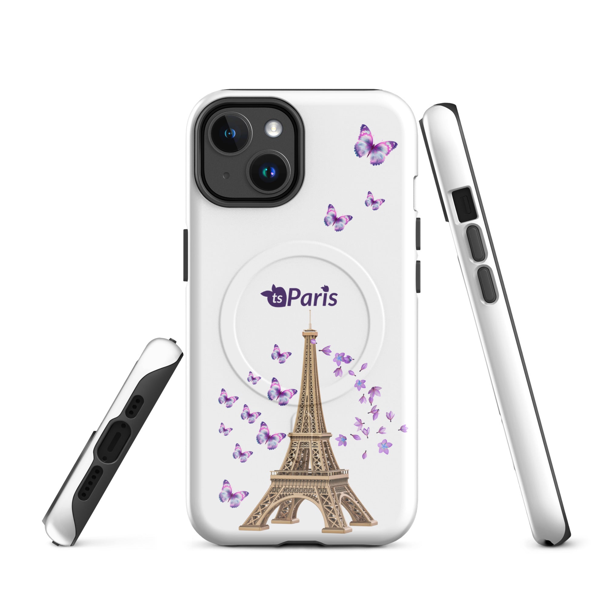 tsgabrielle® • Paris - La Tour Eiffel • Tough Case Compatible with iPhone® • MagSafe® • Latest Models •