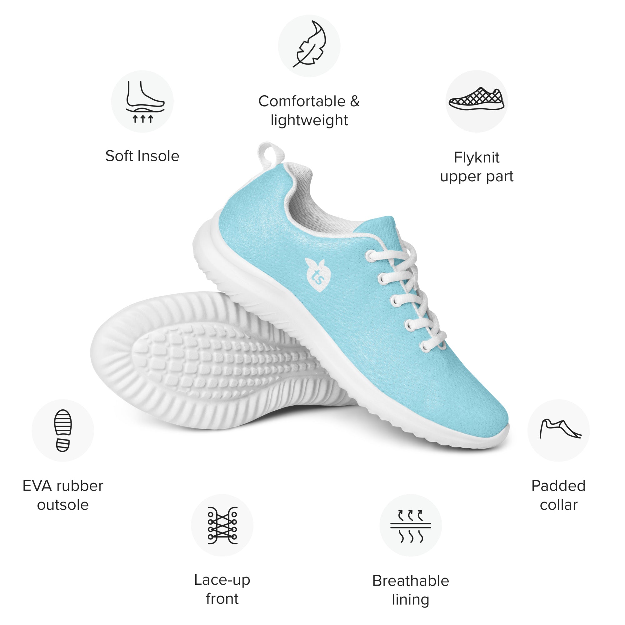 tsgabrielle® • For Him 👔 • Athletic Shoes • Blizzard Blue