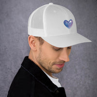 tsgabrielle® • TransLove • Trucker Cap • White