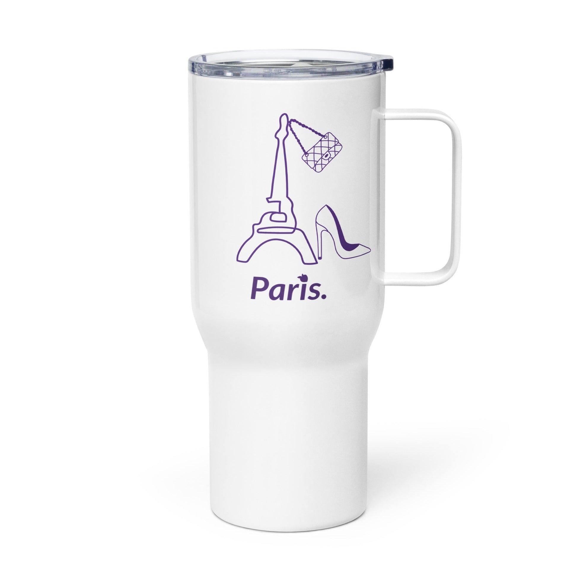 tsgabrielle™ • tsgabrielle™ • Travel Mug with a Handle (Paris) • Mugs • Travel Mug with a Handle (Paris) • TSG3 - PA03 - 2400002B •