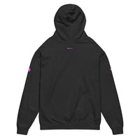 tsgabrielle® • For Her • Flamant 🦩 Rose • Garment-Dyed Lightweight Hoodie • Black •