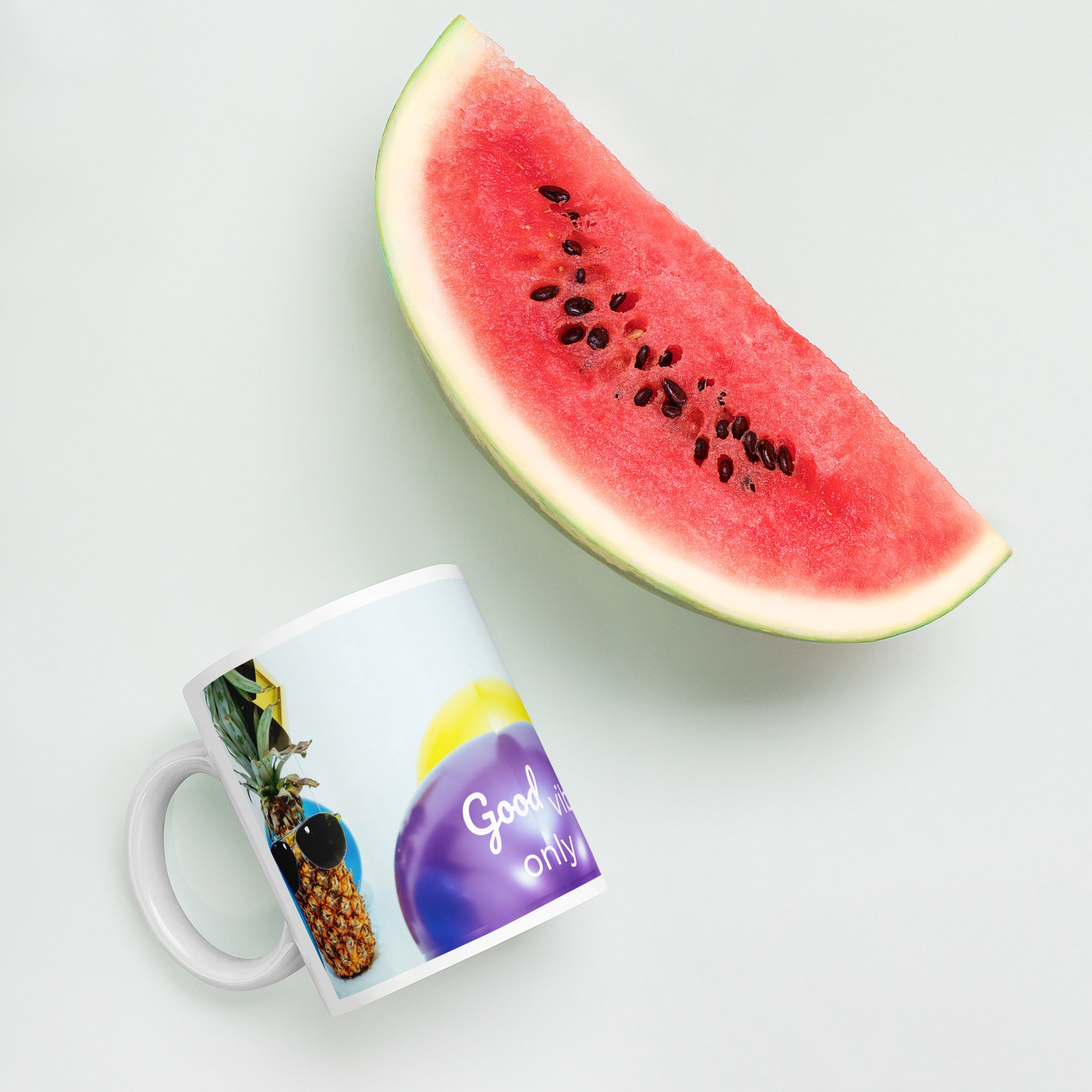 tsgabrielle® • Good Vibes Only • Glossy Mug • Black • Ceramic • 3 Sizes