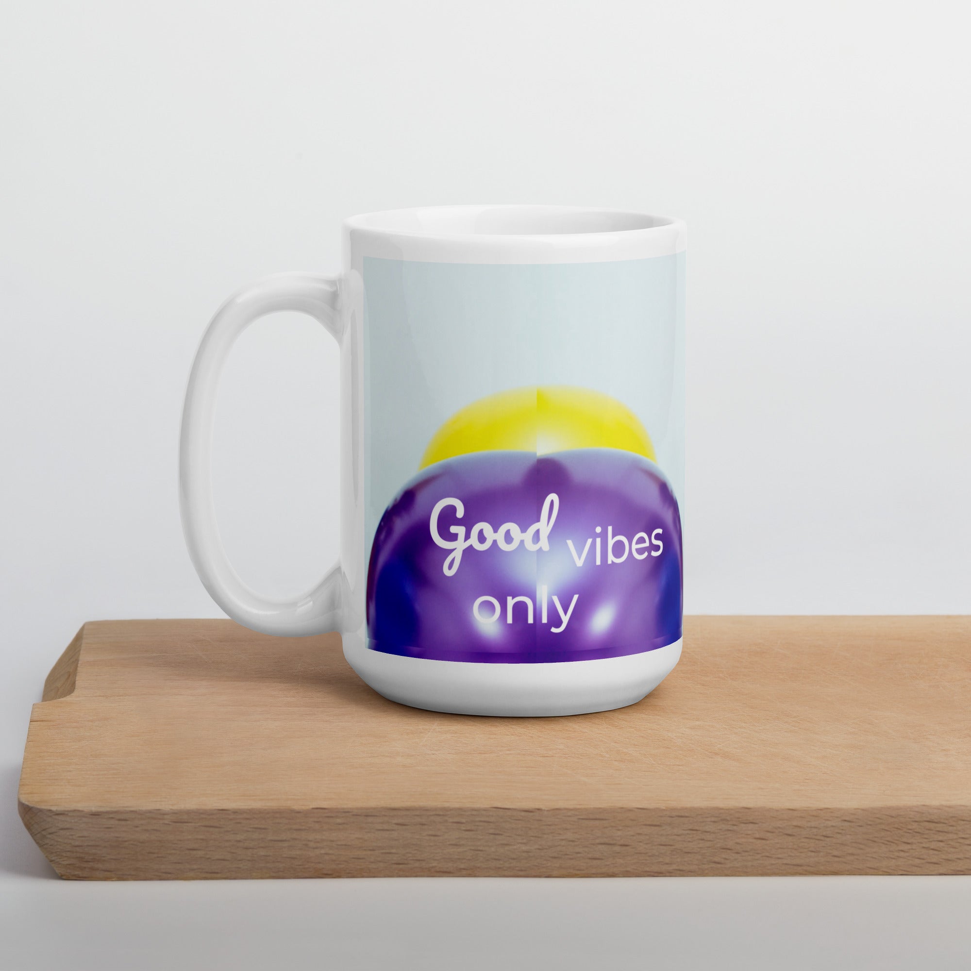 tsgabrielle® • Good Vibes Only • Glossy Mug • Black • Ceramic • 3 Sizes