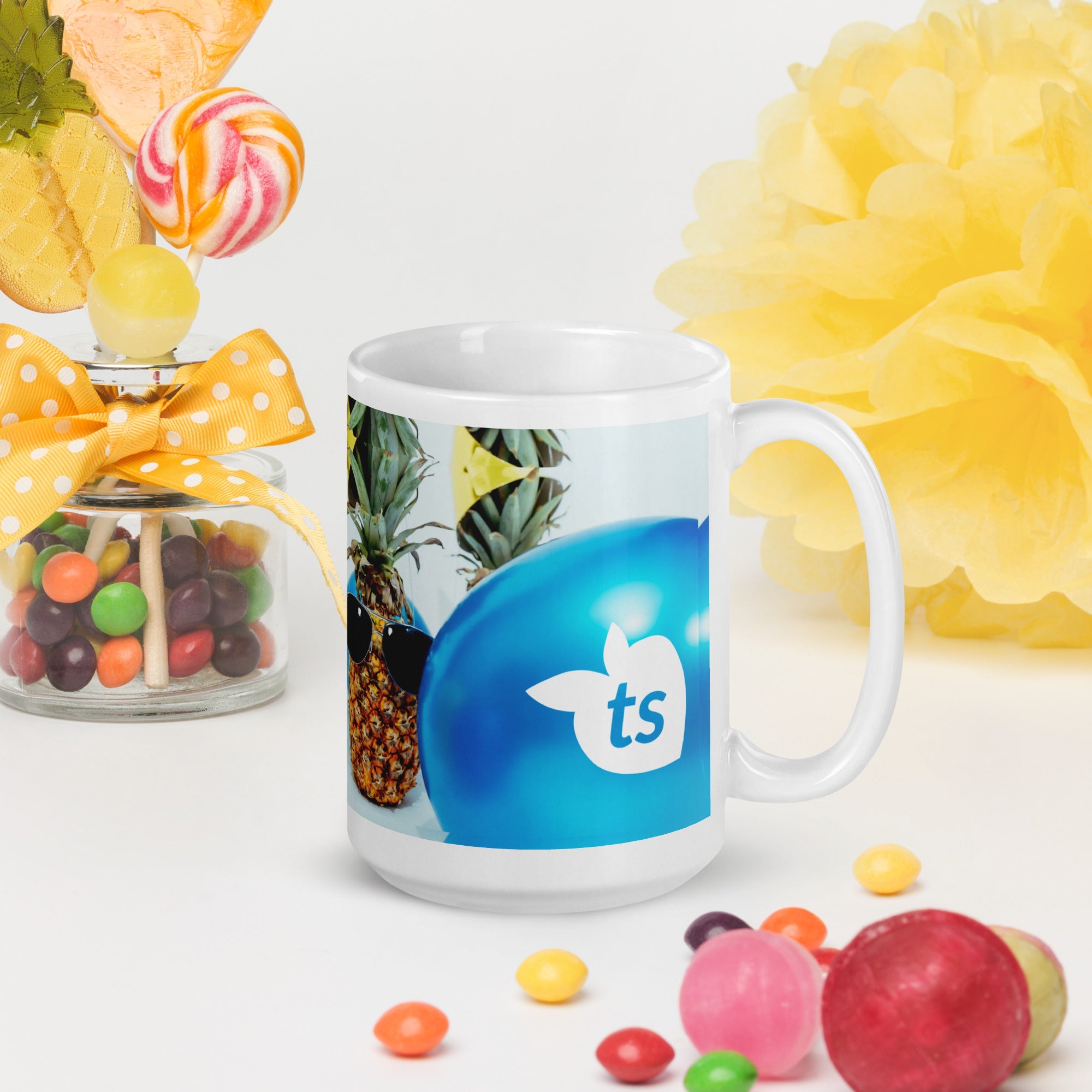 tsgabrielle® • Good Vibes Only • Glossy Mug • Black • Ceramic • 3 Sizes