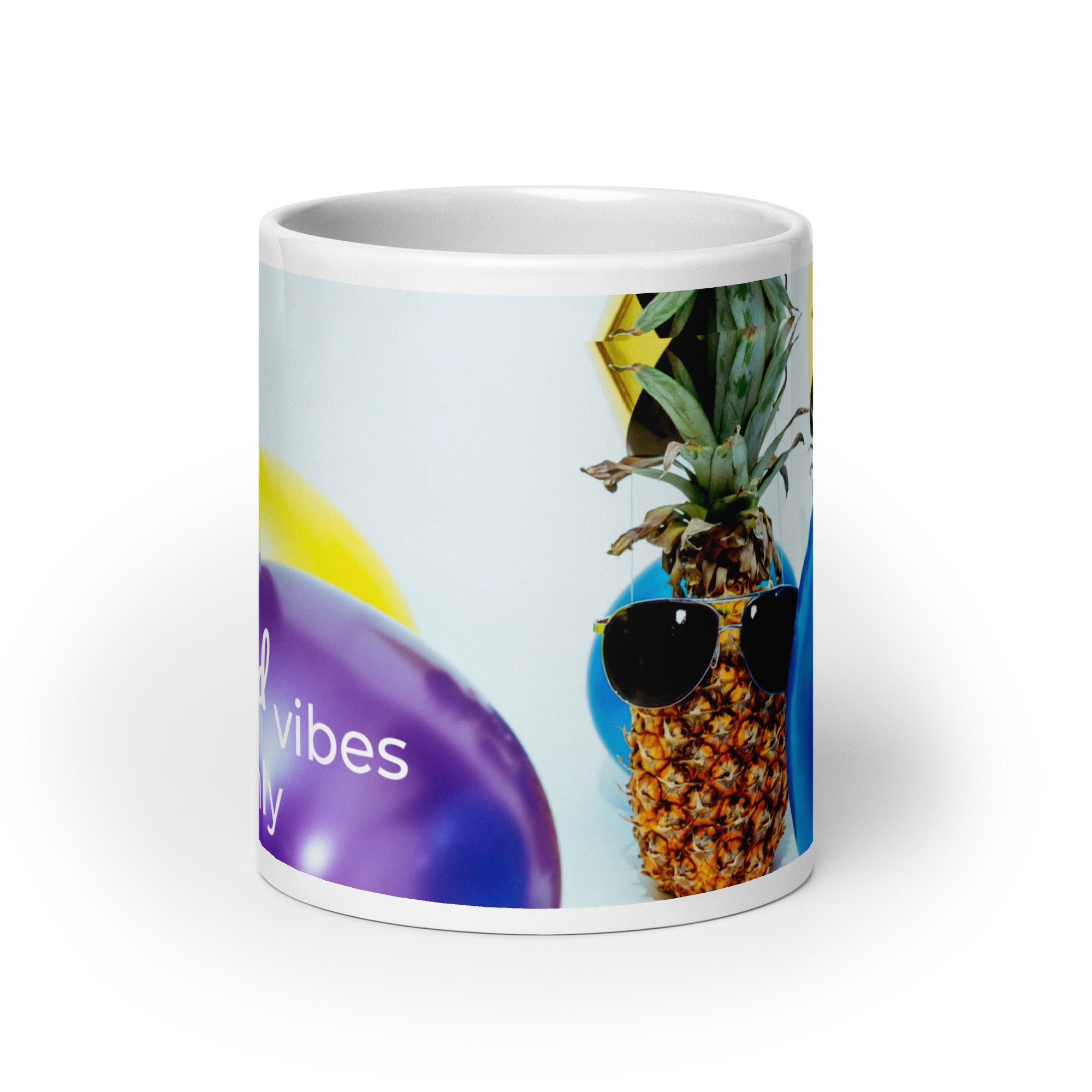 tsgabrielle® • Good Vibes Only • Glossy Mug • Black • Ceramic • 3 Sizes