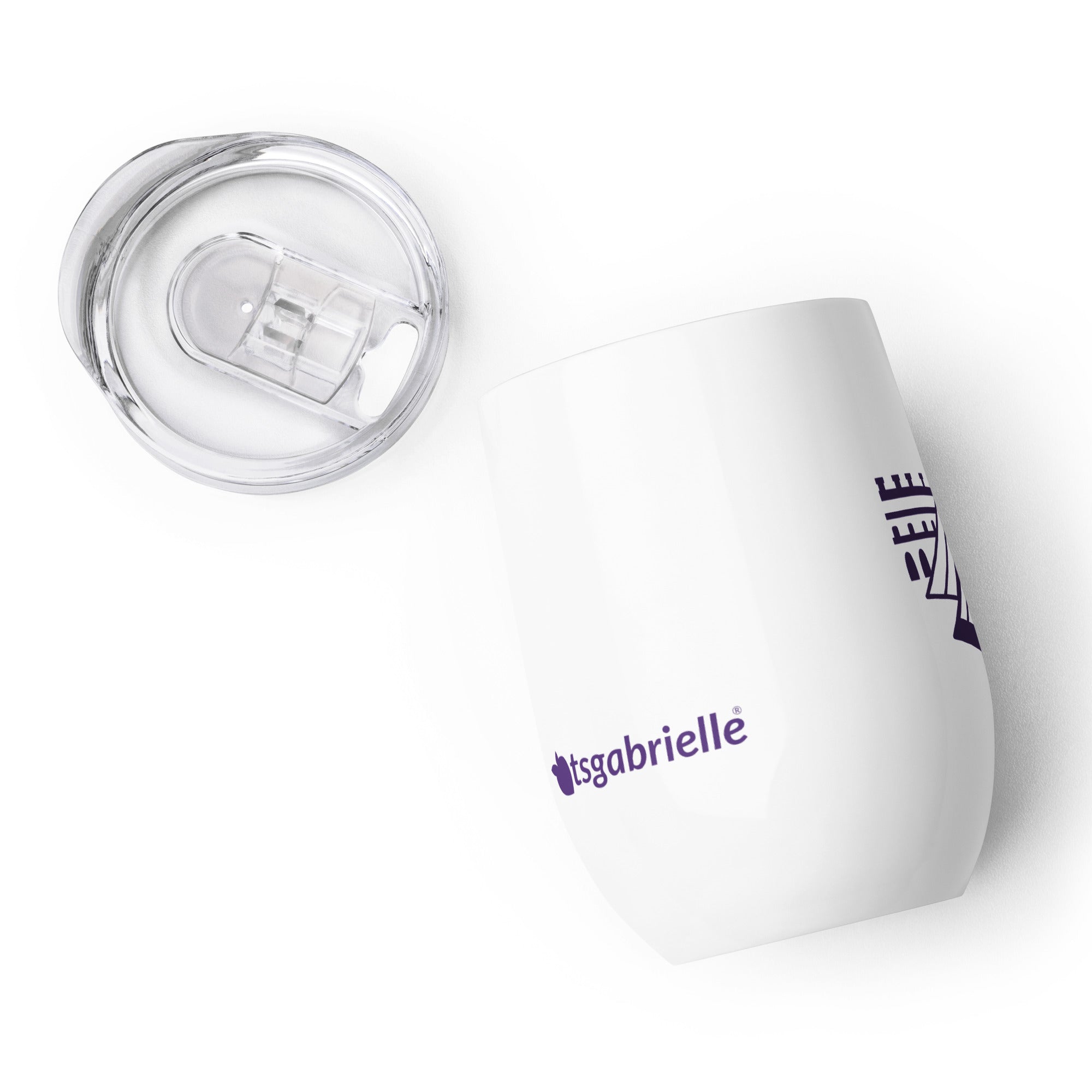 tsgabrielle® • Paris - La Tour Eiffel • Wine Tumbler • 12 oz