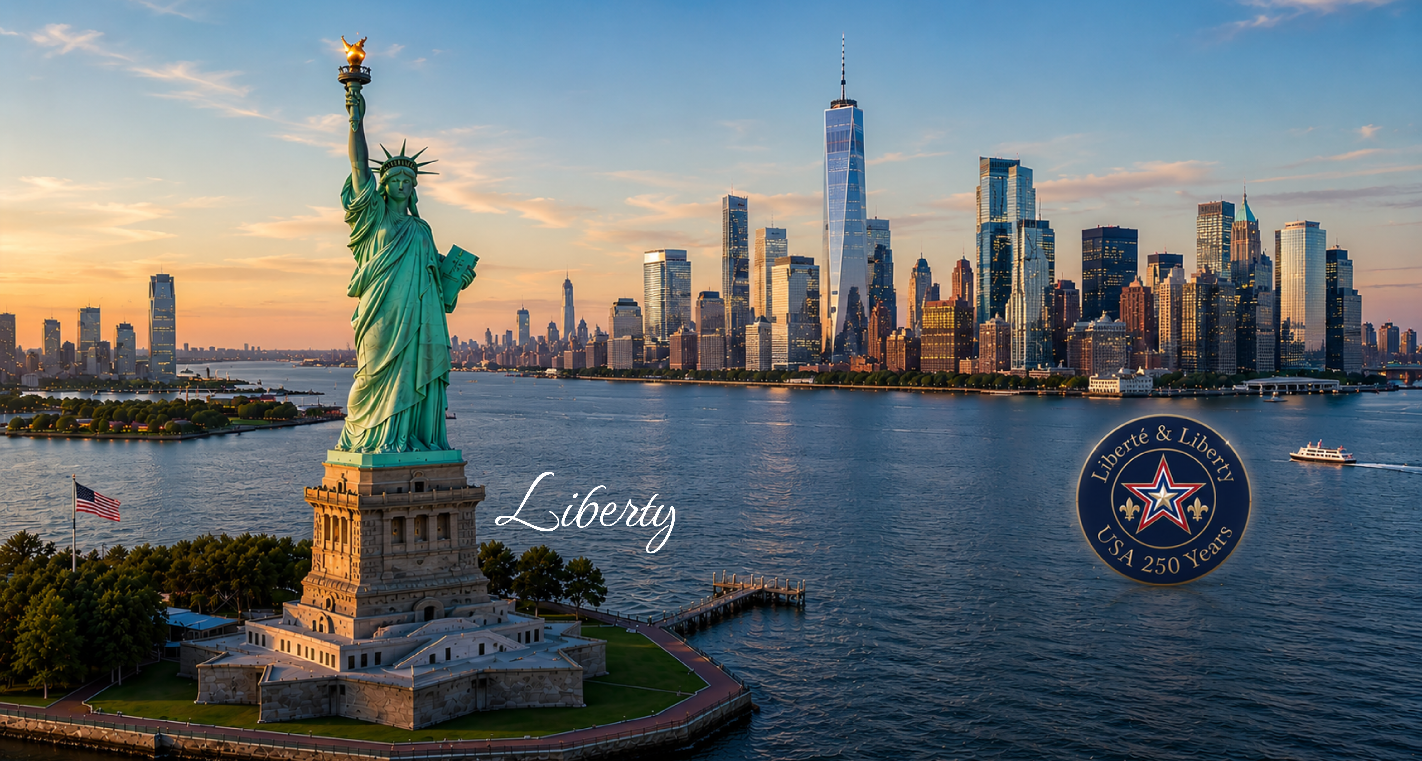 tsgabrielle® • Liberty • Bubble-Free Stickers • 3 Sizes